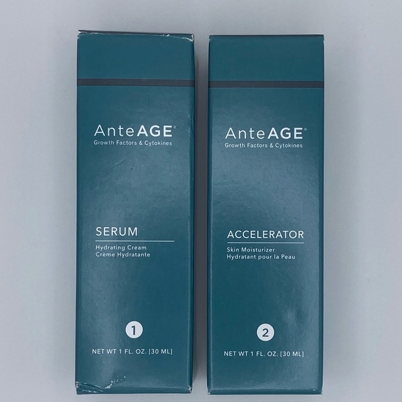 AnteAGE Skincare Bundle Deal- Serum, Accelerator, Cleanser and Moisturizer - Picture 2 of 9